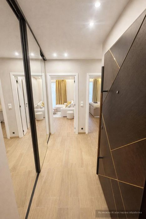 Двустаен апартамент под наем в Център