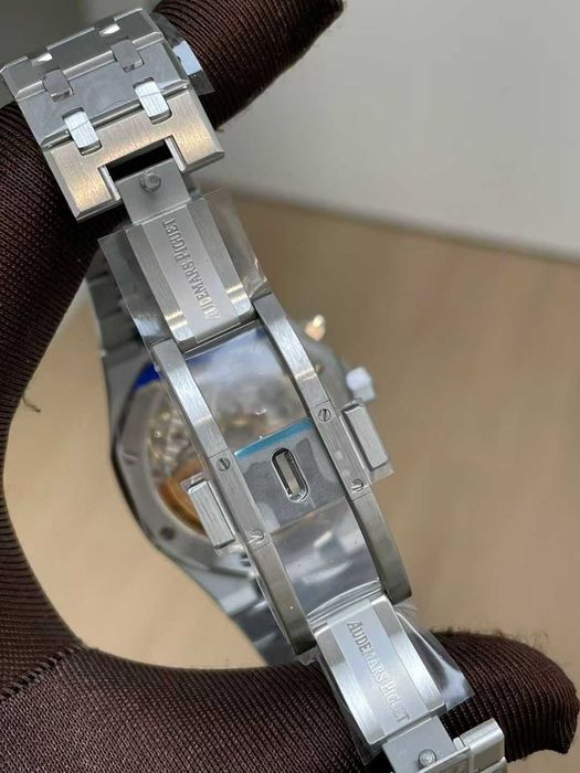 audemars piguet royal oak сребристо синьо