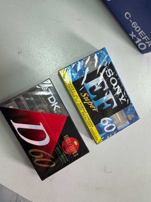 НОВИ Касети за касетофон / аудиокасета /  Sony / TDK