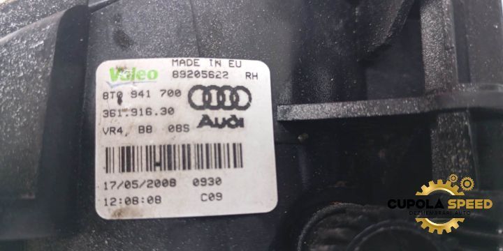 Proiector dreapta 8T0941700 Audi A6 4G/C7 [2010 - 2014]