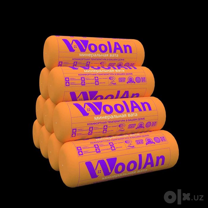 WOOLAN.минвата стекловата вышего класса. tashkent