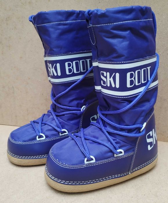 Детски дамски апрески ботуши за сняг Apres ski boots #35-37см.