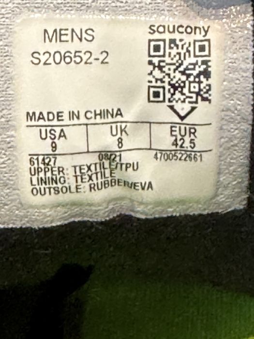 Маратонки SAUCONY RIDE 14.Номер 42.5