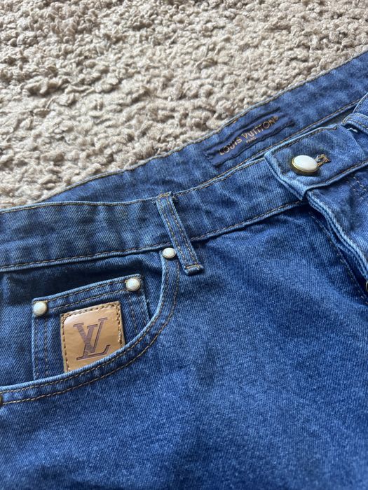 IN STOC | Pantaloni scurti / blugi Louis Vuitton Premium