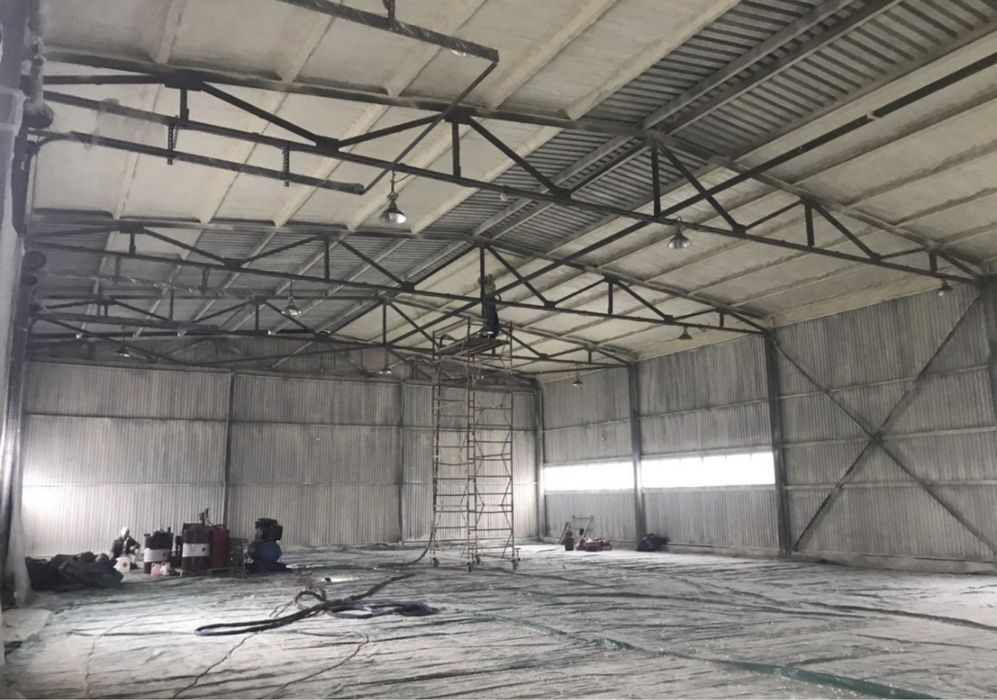 Утепление (ППУ) пенополиуретаном