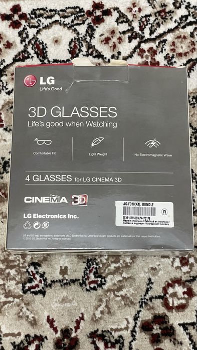 3D очки, LG, оригинал