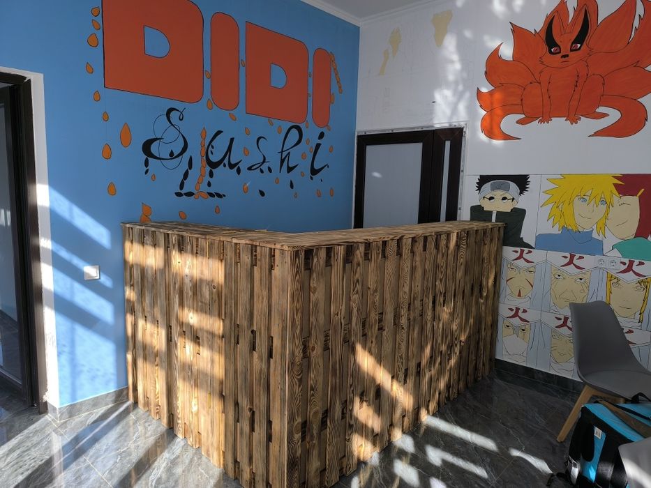 Торговое оборудование из паллет