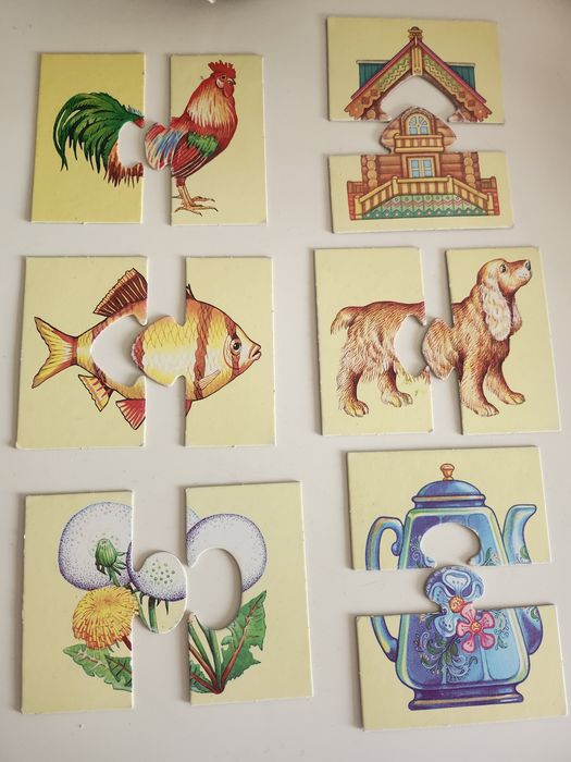 Развивающие карточки для детей 1часть