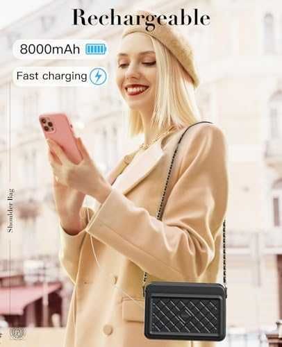 Нов iDiskk MFi сейф с отпечатък+PIN 8000mAh powerbank за iPhone iOS