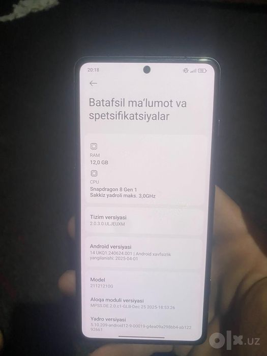 Poco f 4 gt 256/12