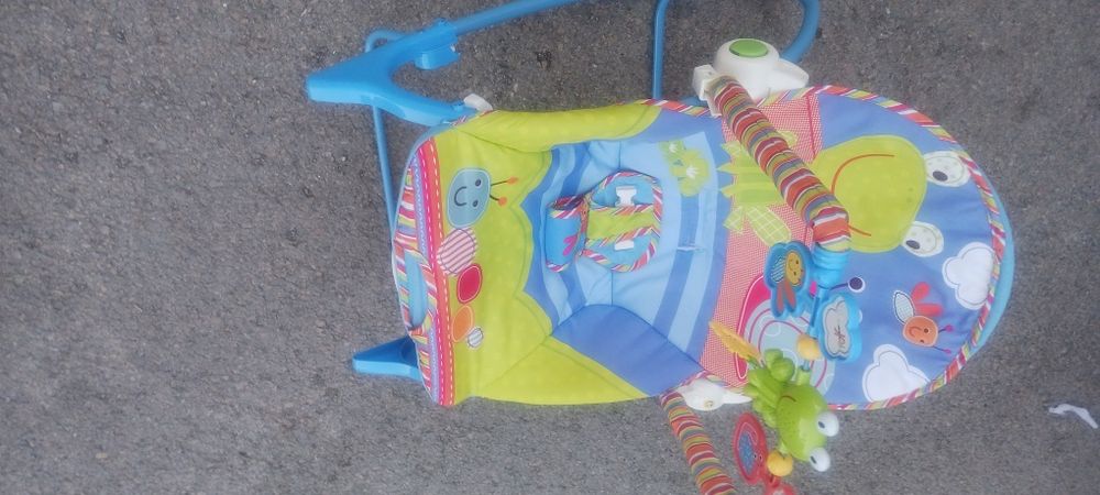 Люлка  шезлонг, активен център