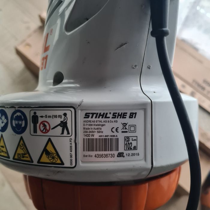 Suflanta Stihl SHE 82 defectă