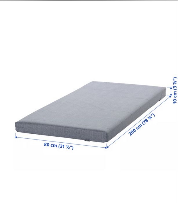 Vand 2 saltele 80x200x10