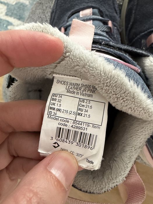 Ghete impermeabile Decathlon 34