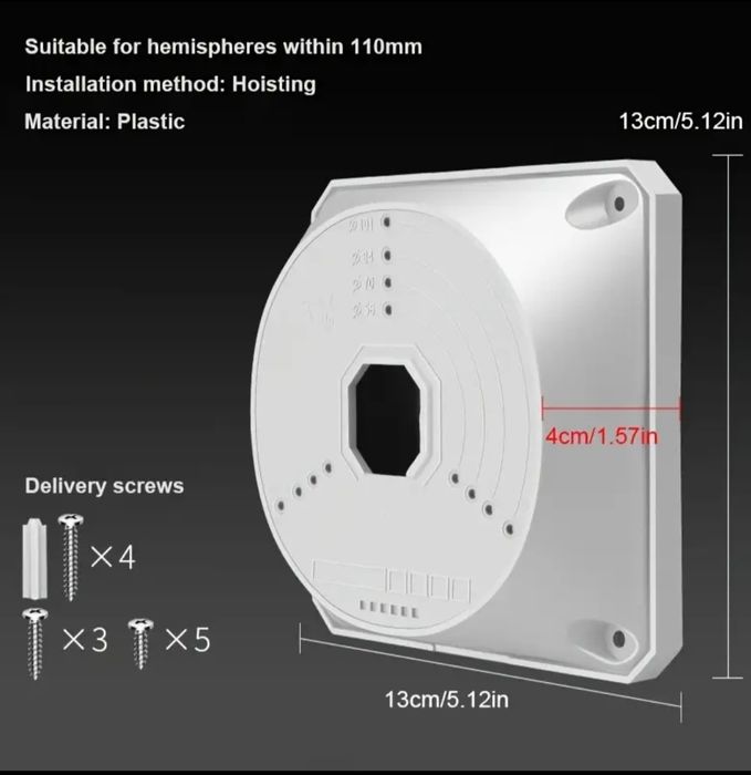 (4 броя)Стойка за камера,охранителна,куполна камера