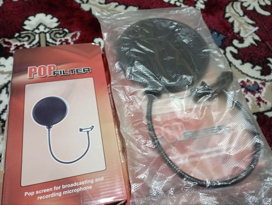 Поп фильтр для студии