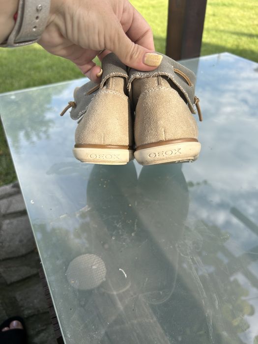 Обувки естествен велур GEOX