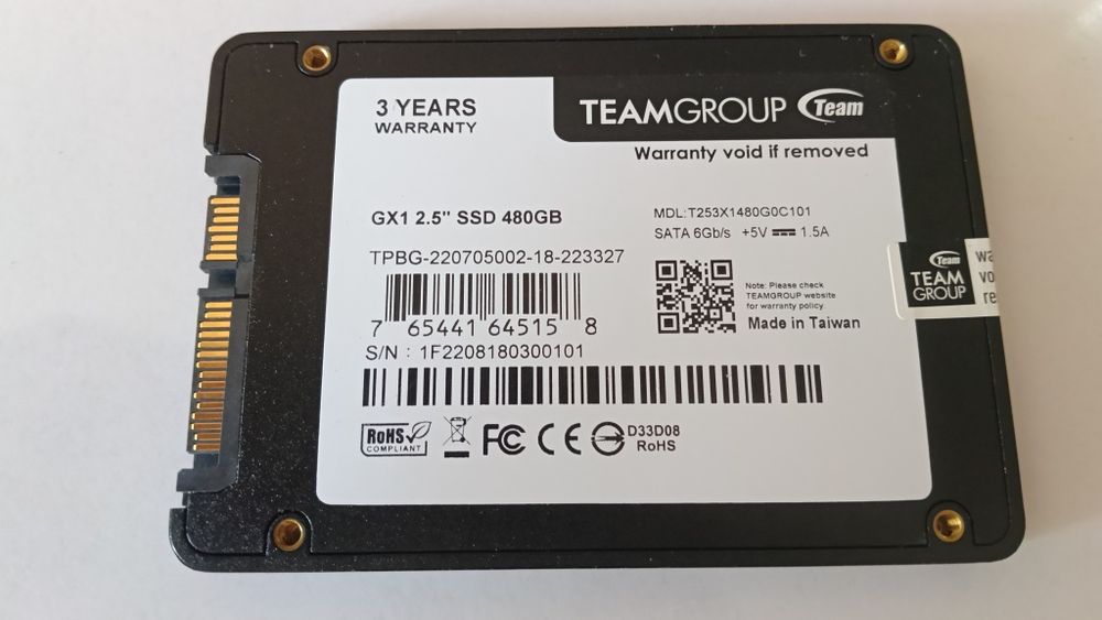 Ssd диск на 480 гигабайт