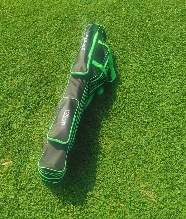 Луксозен импрегниран рибарски троен калъф Okinwa /135-150см/