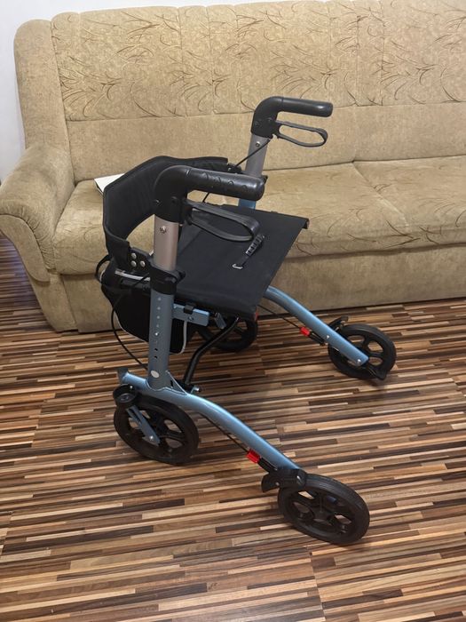 Cadru rulant din aluminiu cu suspensie batrani dizabilitati (ca nou)