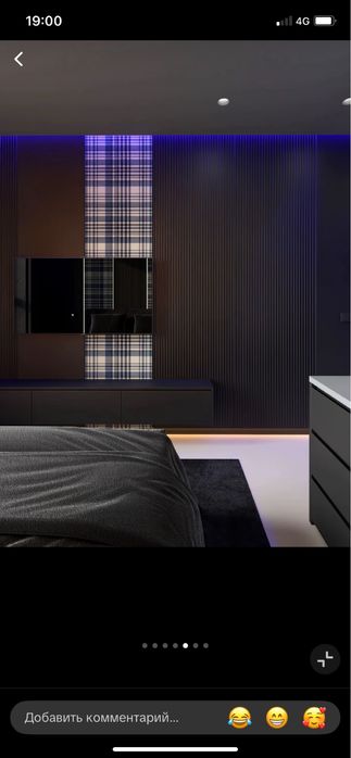 Установка бамбуковых панелей