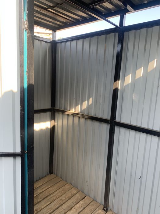 Душ уличный с раздевалкой