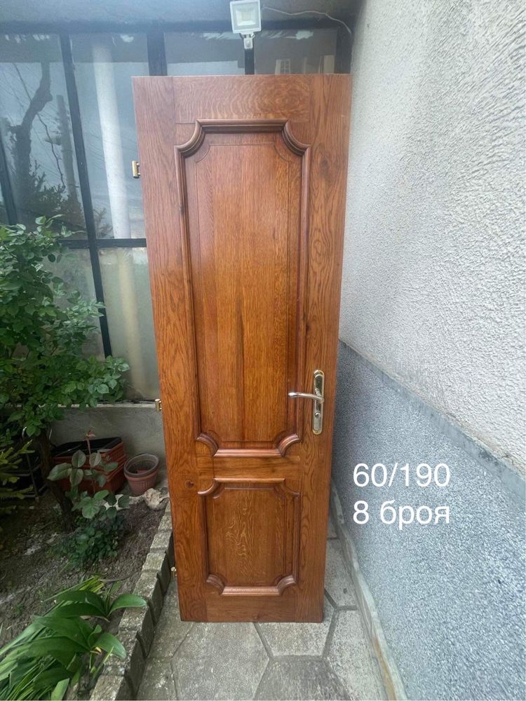 Масивни дъбови врати гр. Дългопол • OLX.bg