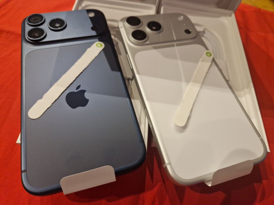 -Iphone 17Pro Max, Nou, 256Gb, 12Ram, 0 cicluri incarcare, neactivat,