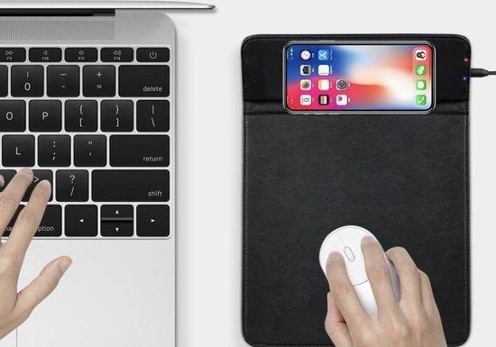 Подложката за мишка с безжично зарядно устройство