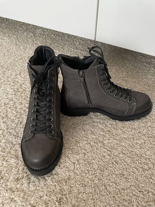 Ghete piele naturala dama Enzo Bertini