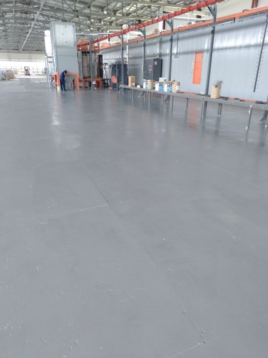 обеспыливание пола и стен, полимерные полы гидроизоляция