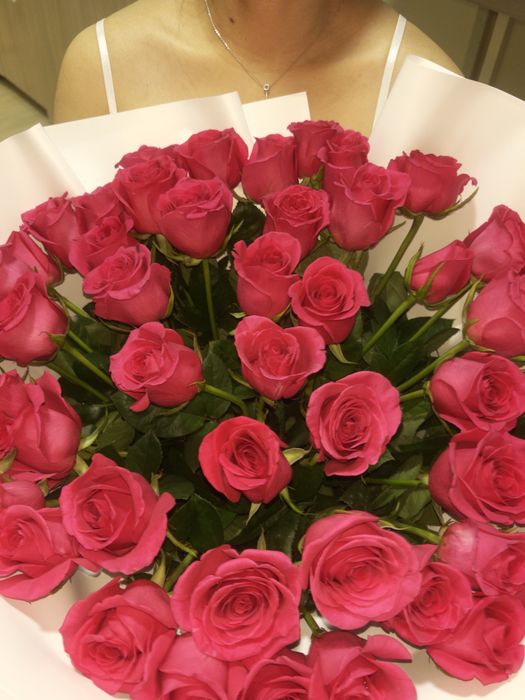 Цветы 51 штук розы