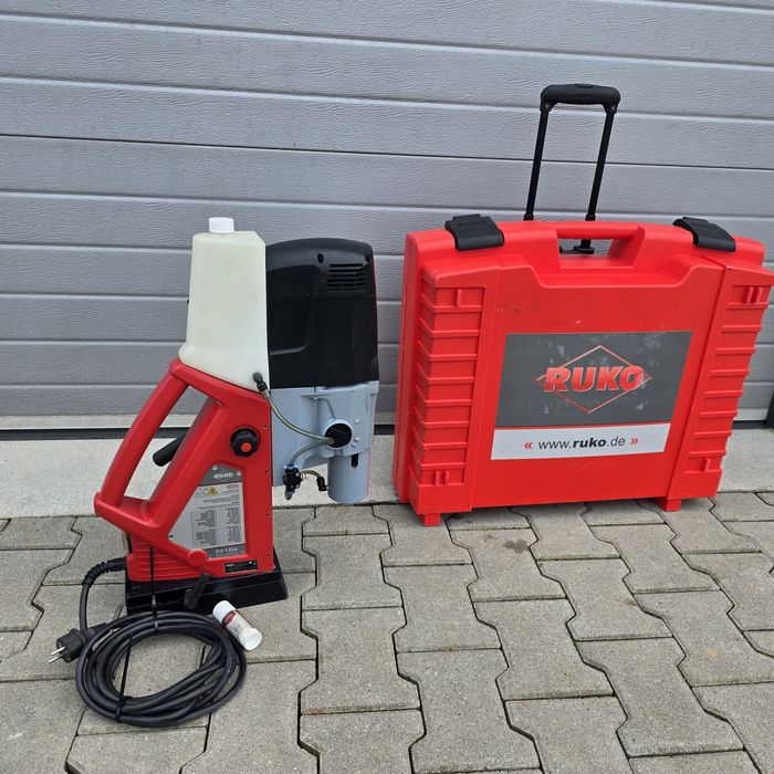 Masina de gaurit cu talpa magnetica Ruko RS 140 E K Nou 2025