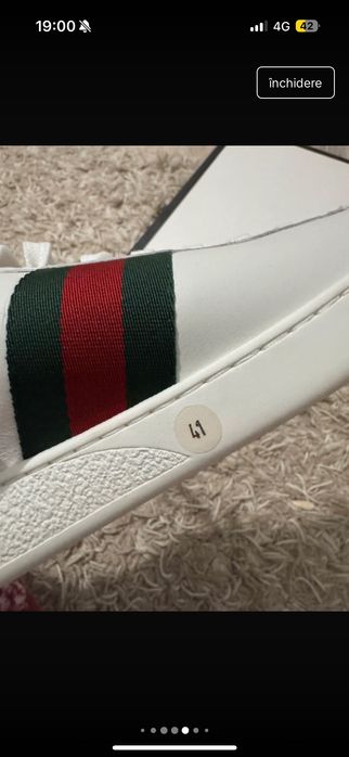 Tenisi Gucci ace heart