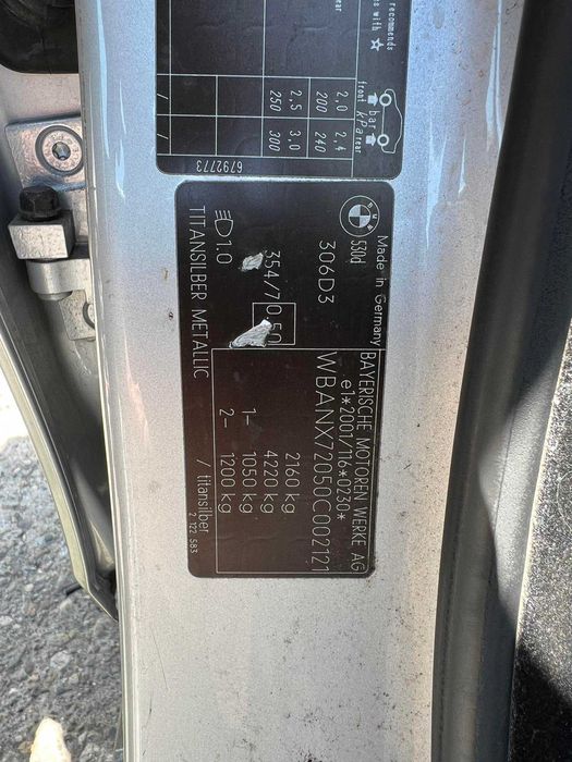 На части БМВ Е60 530д 235 // BMW Е60 530d 235