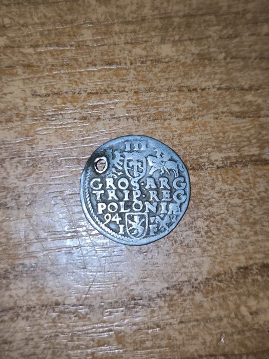 Argint 3 Grosze 1594 Sigismund III