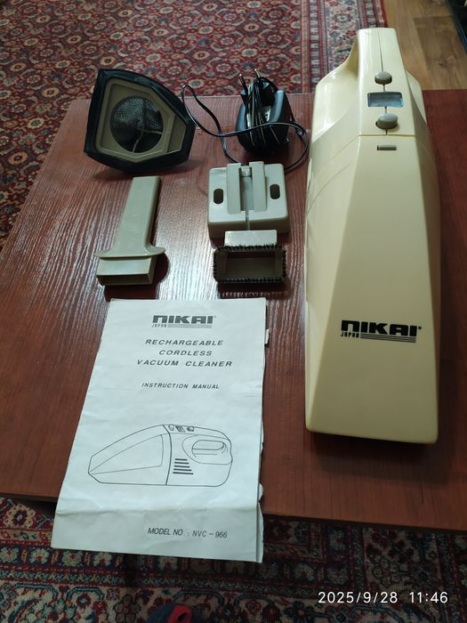Пылесос Nikai. Япония. Модель:NVC-966.