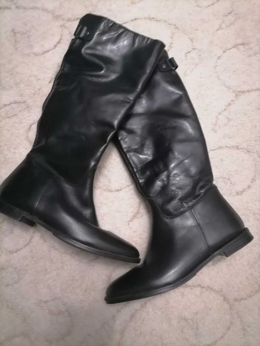 Зимни ботушиот естествена кожа