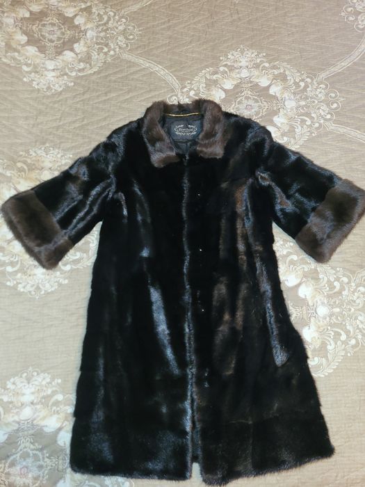 Норковый полушубок