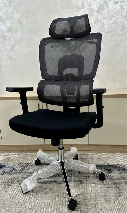 Офисное Сетчатое Кресло HB Black