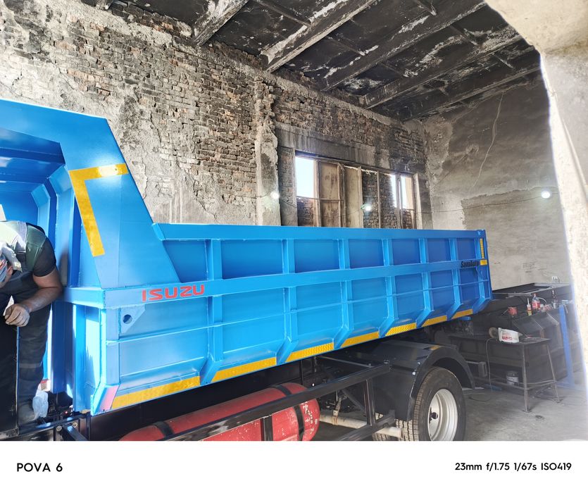 ISUZU самасвал кузувлар ясаб берамиз!