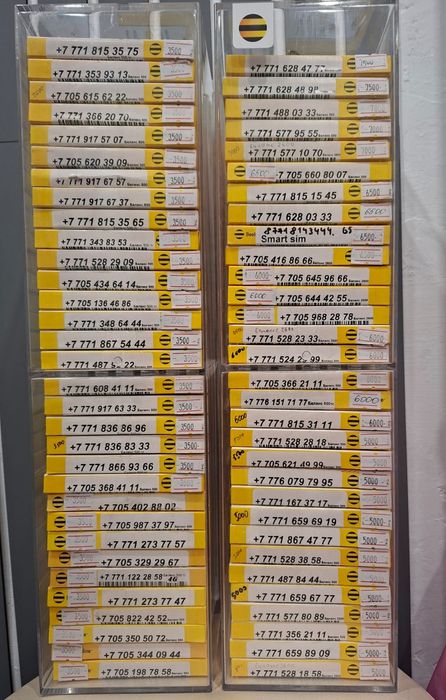 Номера  с красивыми цифрами Beeline