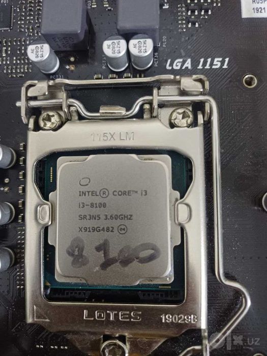 Комплект: Biostar H110MHC + Intel Core i3-8100.