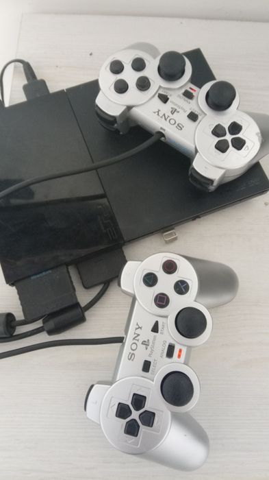 PS2 Slim SCPH-90004 + FMCB/OPL + 2 Joystick + Fleshka O‘qiydi
