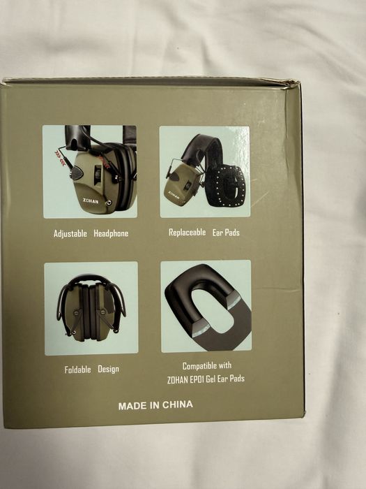 Casti tactice de protectie auditiva electronice anti-zgomot