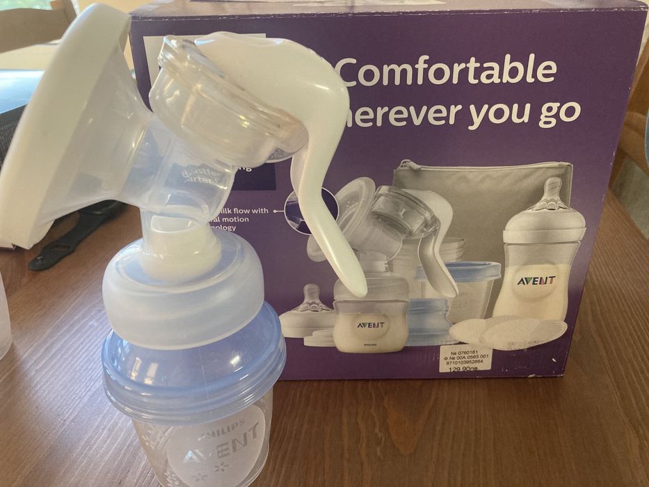 Ръчна помпа за изцеждане на кърма Philips Avent Natural Motion