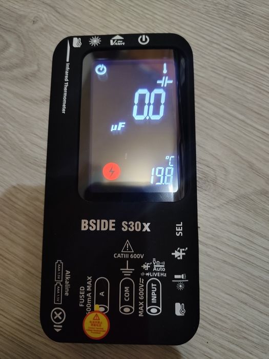 Multimetru BSIDE S30x aparat de măsură cu termometru infrarosu