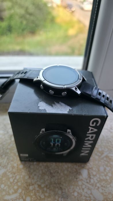 Smartwatch Garmin Fenix E AMOLED, Silver, 47mm
