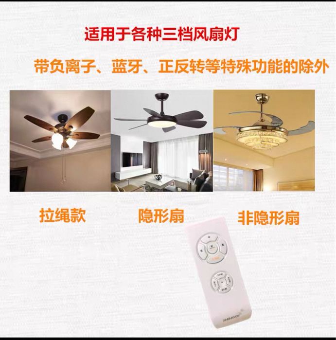 Продаётся новый пульт для вентиляторной люстры.