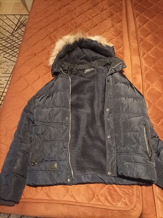 Мъжко поларено ватирано яке